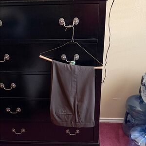 Van Heusen Men's Charcoal Dress Pants